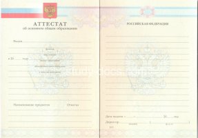 Аттестат за 9 класс 2007-2010 в Альметьевске