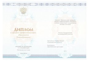 Диплом техникума 2014-2020 в Альметьевске